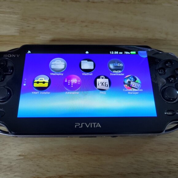 PS Vita 1001 256GB Playstation JB PSP HENkaku - Picture 2 of 10